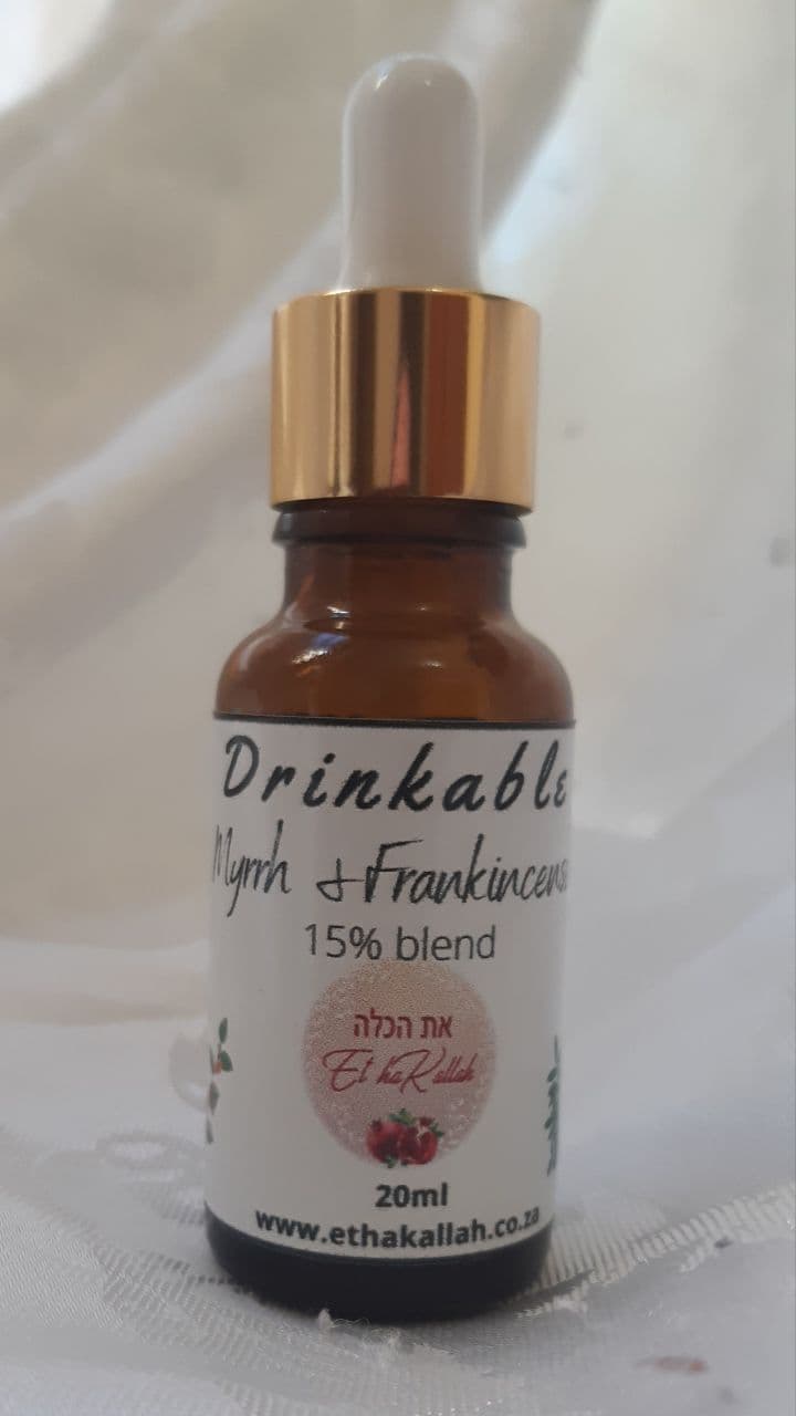Drinkable Myrrh & Frankincense 15% blend - 30ml