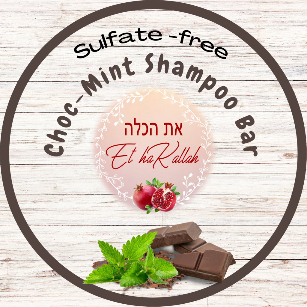 Sulfate-free Choc-Mint Shampoo Bar