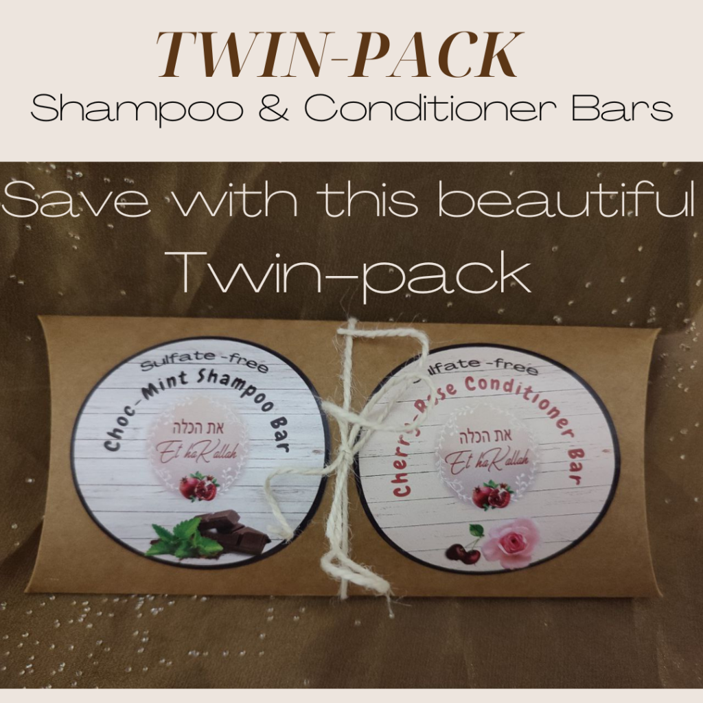 Twin-pack Shampoo & Conditioner bars