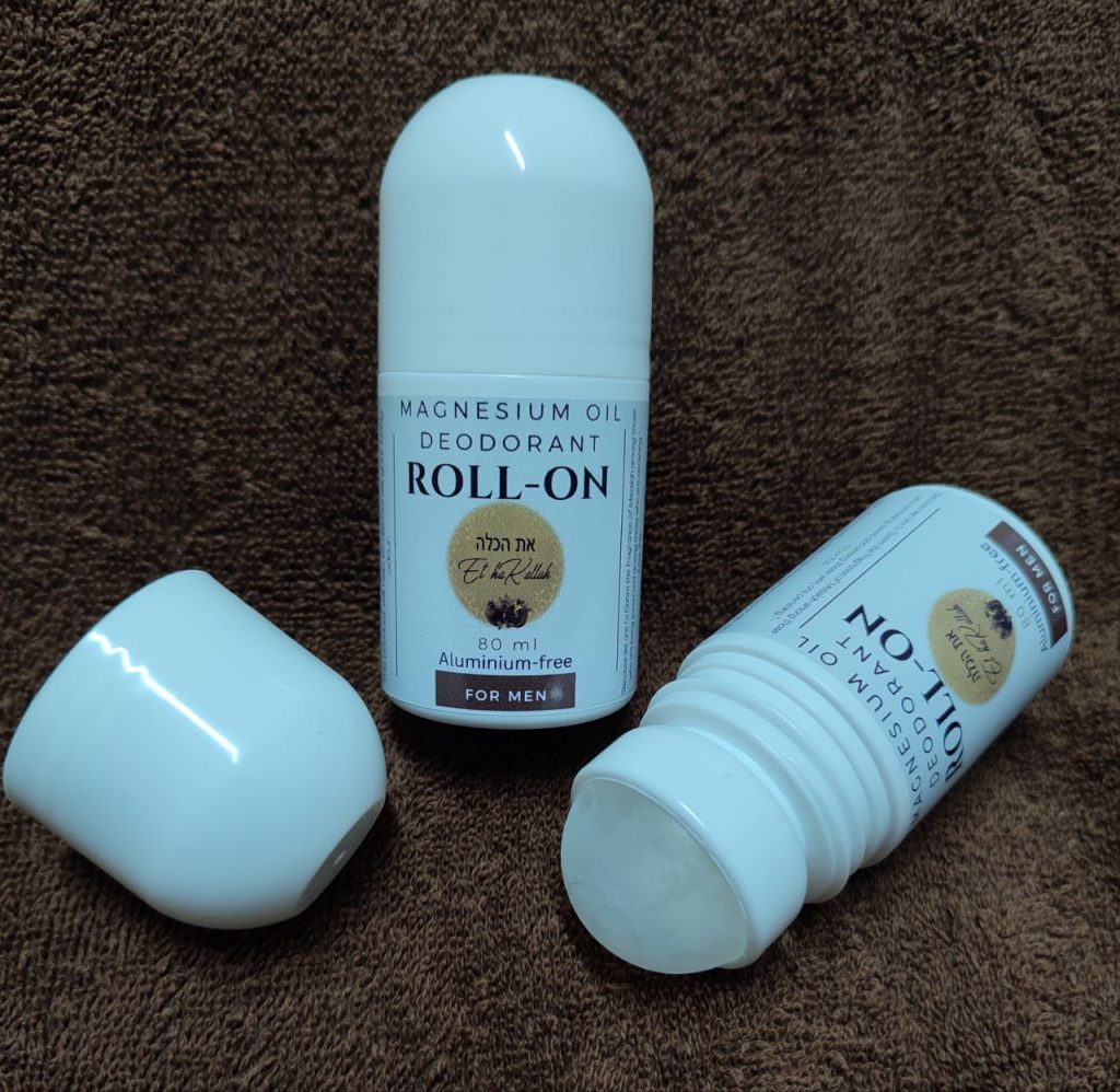Aluminium-free Magnesium Deodorant Roll-on For Men 80ml