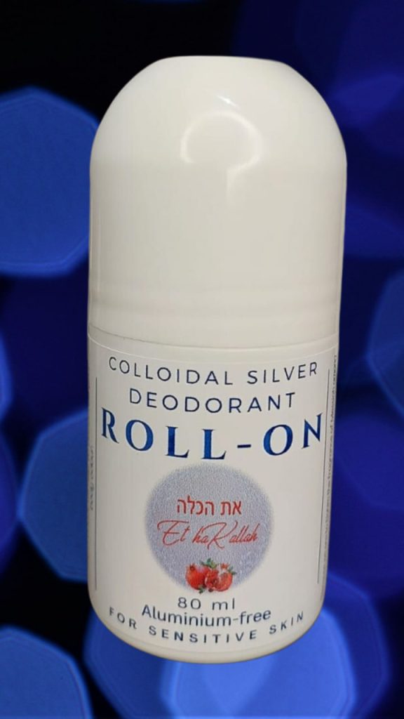 Aluminium-free Colloidal Silver Deodorant Roll-on