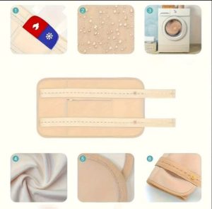 Castor oil pack - washable, cotton inside