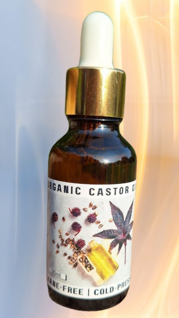 CASTOR OIL (ORGANIC) - Hexane free, Cold pressed, 30ml