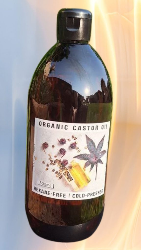 CASTOR OIL (ORGANIC) - Hexane free, Cold pressed, 500ml