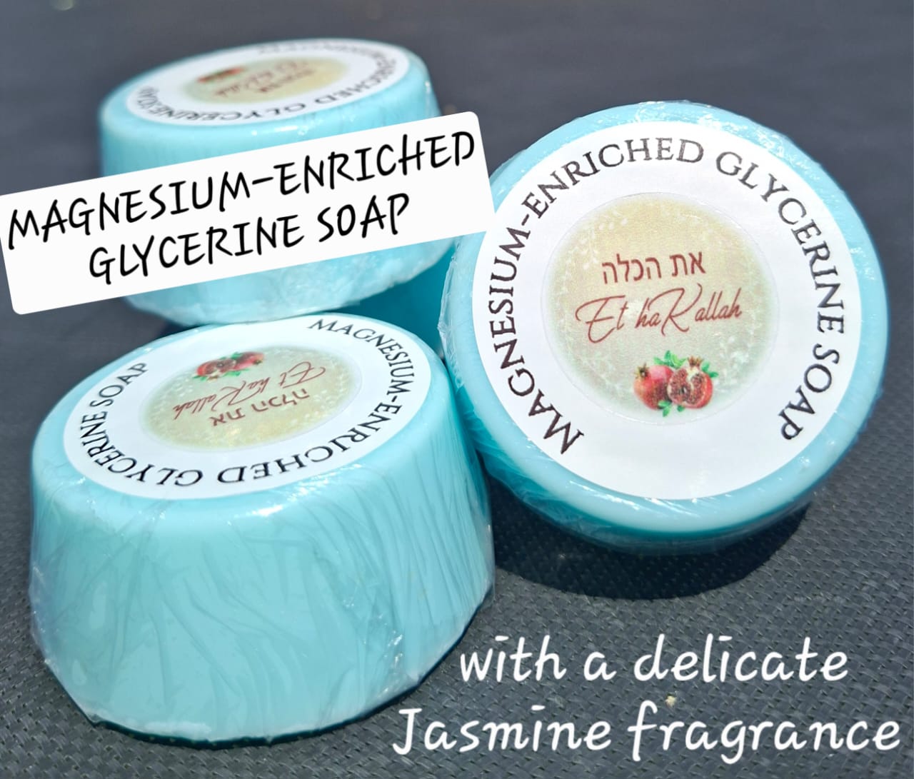 Magnesium-Enriched Glycerine Soap 90g